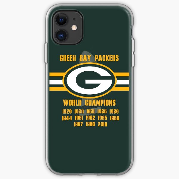Green Bay Titles iPhone Soft Case