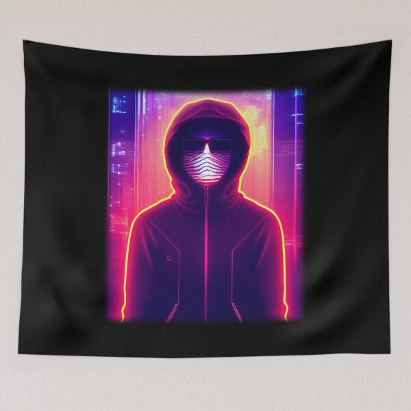 Item preview, Cyber Punk Criminal Hacker designed and sold by mkzmerch.