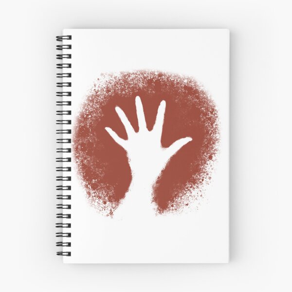 Item preview, Prehistoric cave art Stone Age handprint designed and sold by archbestos.