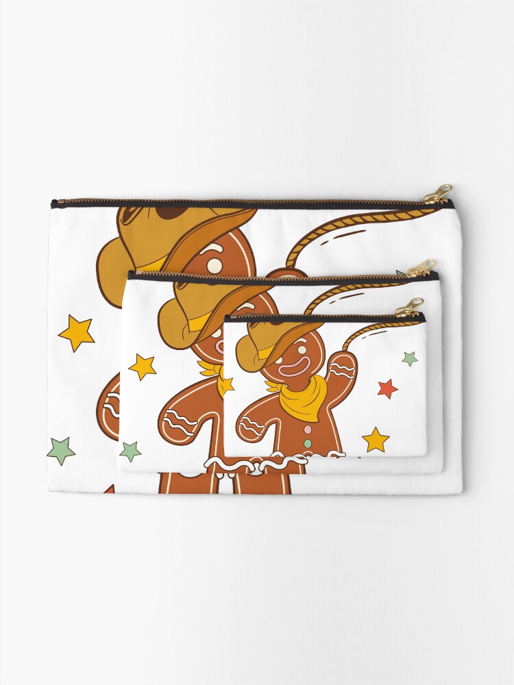 Thumbnail 2 of 4, Zipper Pouch, HOWDY CHRISTMAS designed and sold by crystalwarrior.