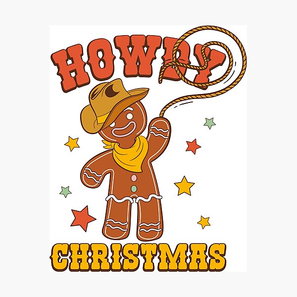 Item preview, HOWDY CHRISTMAS designed and sold by PINK BANANA.