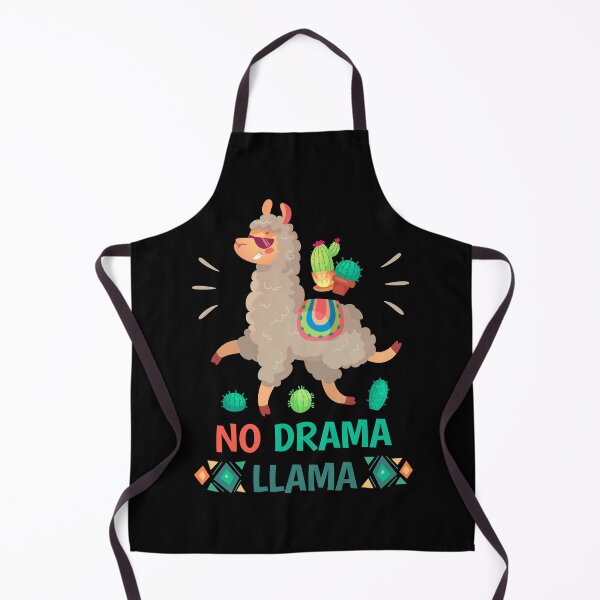 Artikelvorschau, Ein Design mit einem Lama und dem Slogan No Drama Llama entworfen und verkauft von velisani.