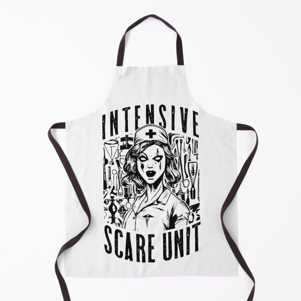 Item preview, Nurse Zombie Halloween Intensive Scare Unit Funny Pop Art designed and sold by GrandeDuc.