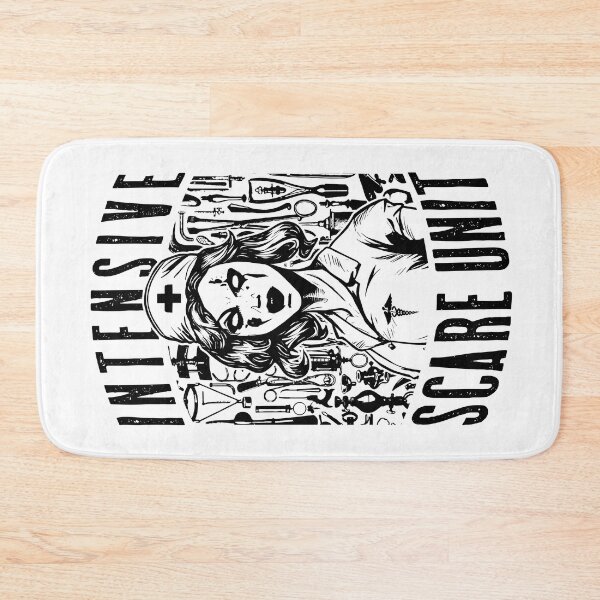 Item preview, Nurse Zombie Halloween Intensive Scare Unit Funny Pop Art designed and sold by GrandeDuc.