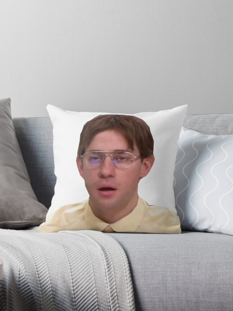 Jim, Dwight, Michael- The Office Throw Pillow  Throw pillows, Designer  throw pillows, Pillow sale