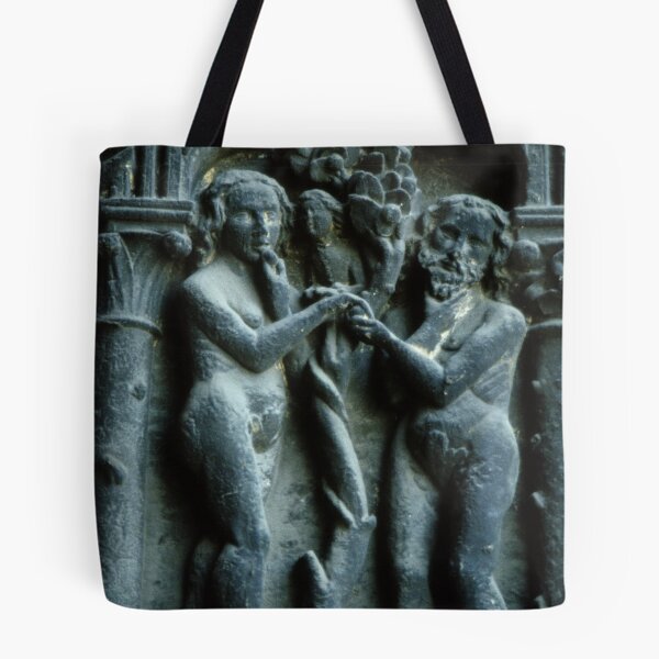 Item preview, Adam and Eve being tempted, R Door W facade Cathedral Amiens France 19840821 0037  designed and sold by Fred Mitchell.