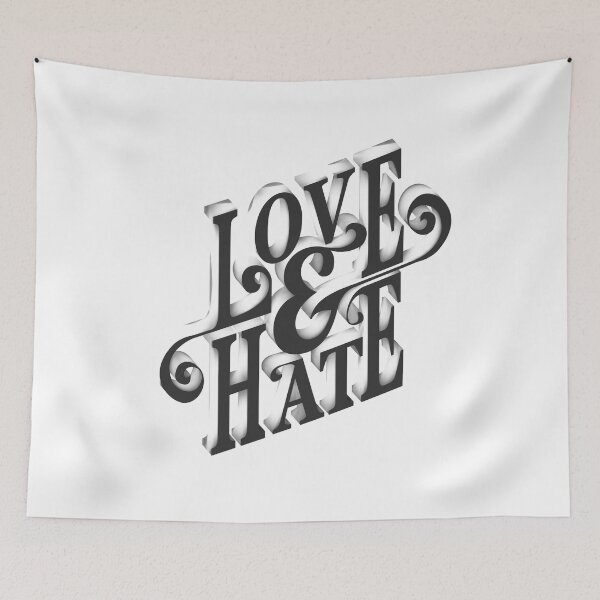 Item preview, Love & Hate designed and sold by PapaBujuGaming.