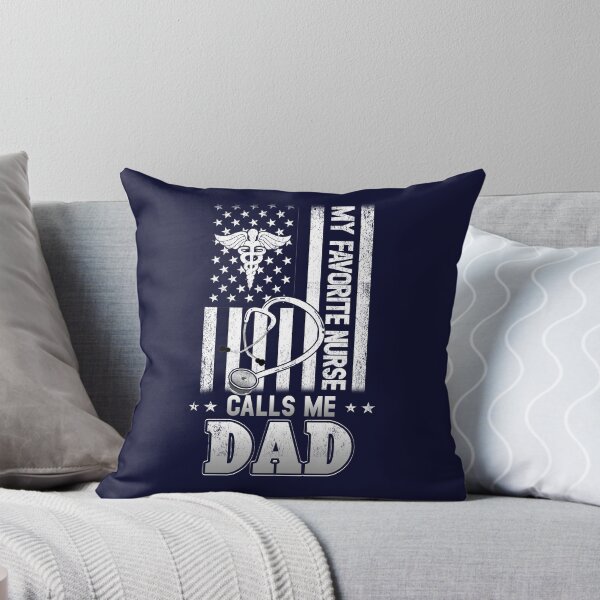 Item preview, My Favorite Nurse Calls Me Dad Shirt Fathers Day Gifts Papa designed and sold by Simeon	 Dorelus.