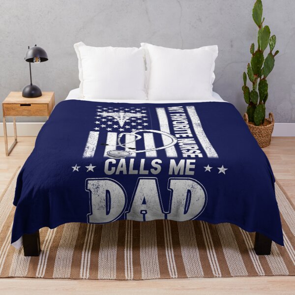 Item preview, My Favorite Nurse Calls Me Dad Shirt Fathers Day Gifts Papa designed and sold by Simeon	 Dorelus.