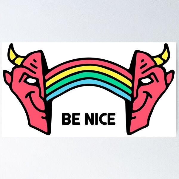 Item preview, BE NICE designed and sold by PINK BANANA.
