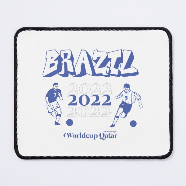 Item preview, BRAZIL IN QATAR WORLDCUP 2022 designed and sold by Ultimatedezign.