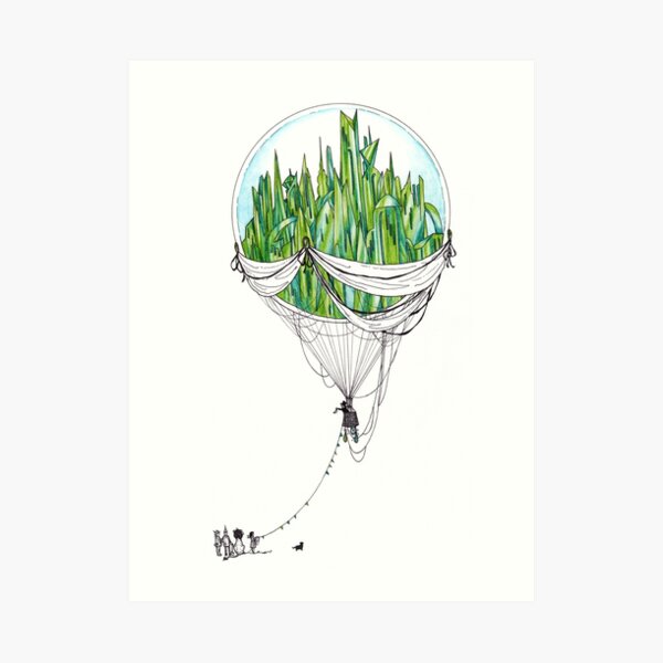 Emerald City Art Print