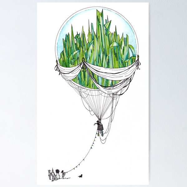 Item preview, Emerald City designed and sold by Jessica Gadra.