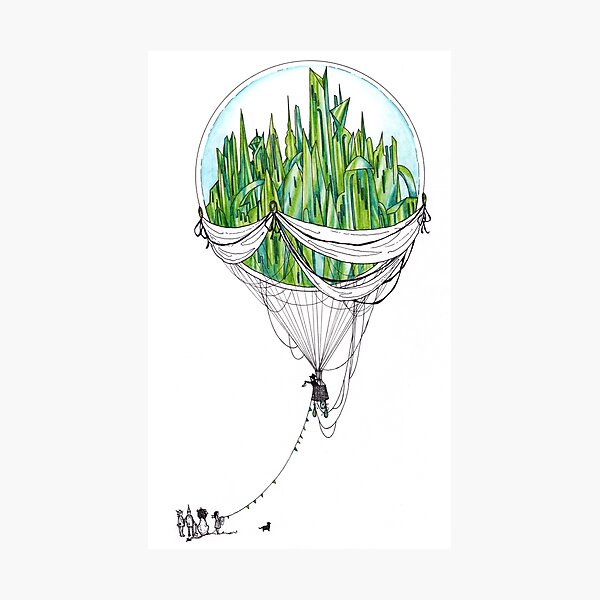 Item preview, Emerald City designed and sold by Jessica Gadra.