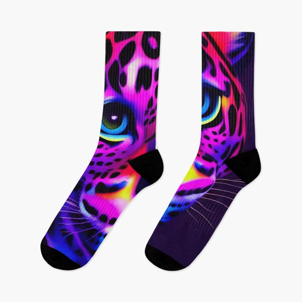Item preview, Super colorful Leopard designed and sold by Stanley de Wekker.