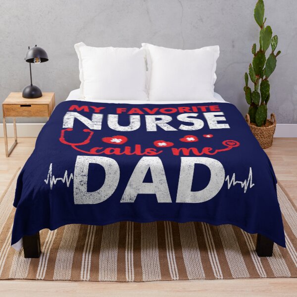Item preview, My Favorite Nurse Calls Me Dad Funny Fathers designed and sold by Simeon	 Dorelus.