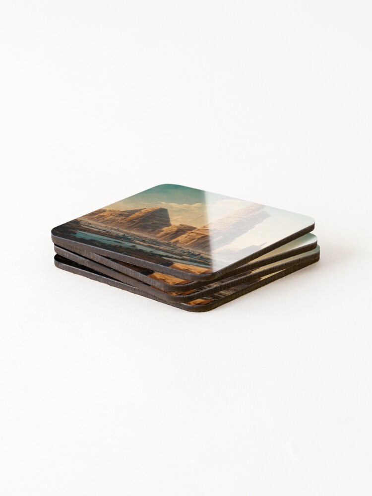 Thumbnail 4 of 5, Coasters (Set of 4), The Course designed and sold by RicoInStudios.