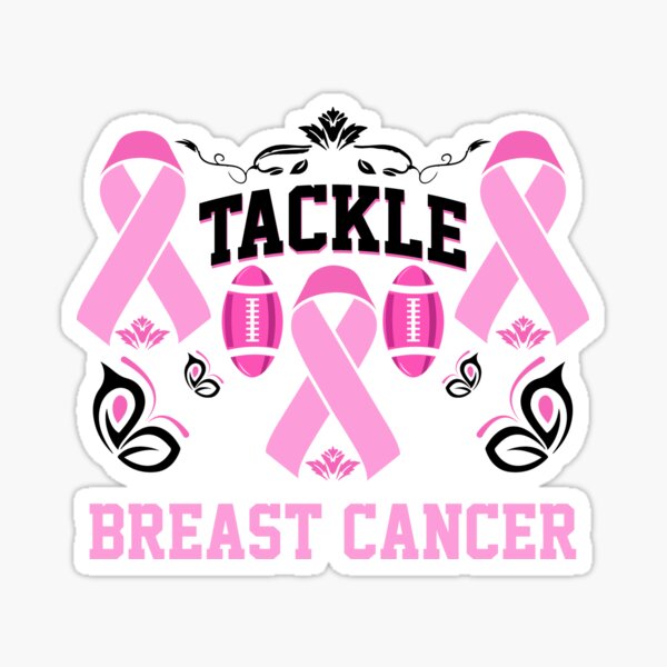 Baseball Tackle Breast Cancer vector - Cancer awareness and american  football Stock Vector