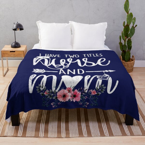 Item preview,  I have two titles Nurse and Mom I rock them both Floral  designed and sold by Simeon	 Dorelus.
