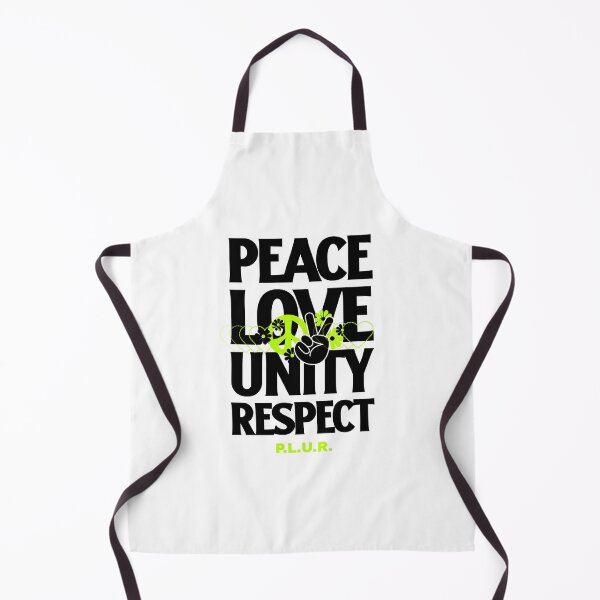 Item preview, Peace Love Unity Respect (green/black) designed and sold by Discothreadz.