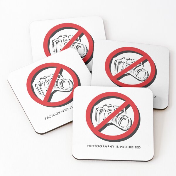 Item preview, No Photos Please, Photography Is Prohibited designed and sold by PapaBujuGaming.