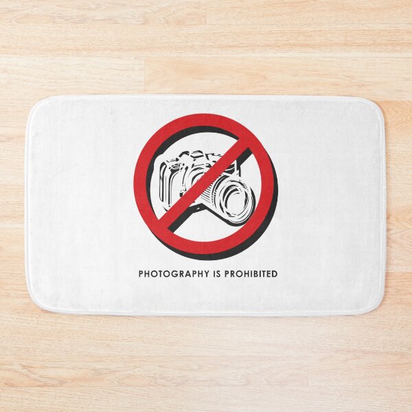 Item preview, No Photos Please, Photography Is Prohibited designed and sold by PapaBujuGaming.