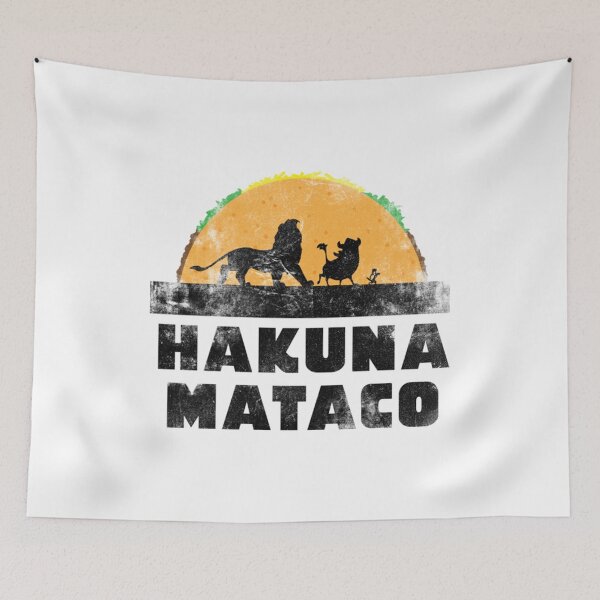 Item preview, Vintage Hakuna Mataco Xmas Perfect Gift Fan designed and sold by PoppThompson.