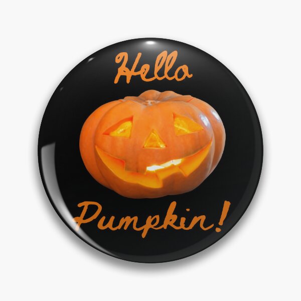 Item preview, Hello Pumpkin!! Funny greeting, funny Halloween Thanksgiving greeting designed and sold by JellyBeenzz.