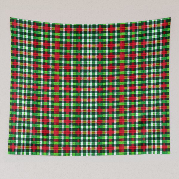 Item preview, Christmas colors plaid pattern designed and sold by Mirarima.