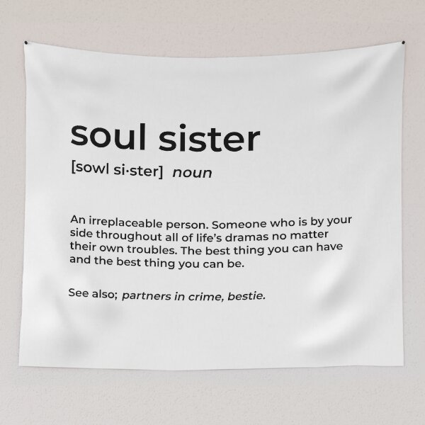 Item preview, Soul Sister Definition designed and sold by ardasen.