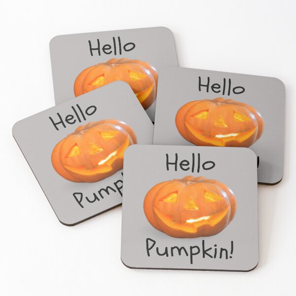 Item preview, Hello Pumpkin!! Funny greeting, funny Halloween Thanksgiving greeting designed and sold by JellyBeenzz.