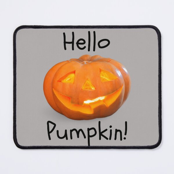 Item preview, Hello Pumpkin!! Funny greeting, funny Halloween Thanksgiving greeting designed and sold by JellyBeenzz.