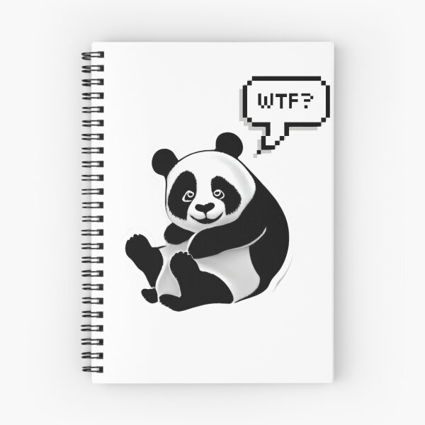 Item preview, Pegatina panda designed and sold by Abeer86.