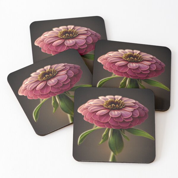 Item preview, Floweries - V8 - Zinnia designed and sold by dioeye.
