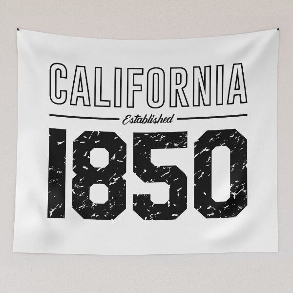 Item preview, California established 1850, america, usa, united, state, freedom, new york, flag, gift, t-shirt, present designed and sold by Elshan Ilyasov.