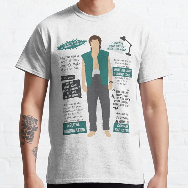 Item preview, Steve Harrington Quotes Minimalist Season 4 designed and sold by Kat-su.
