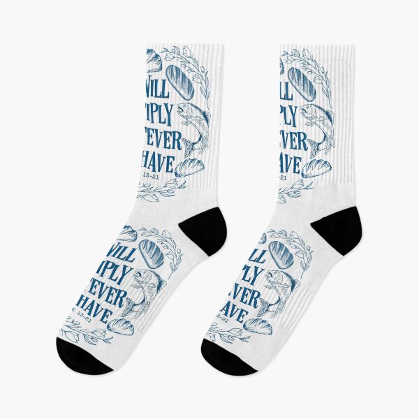 Item preview, He Will Multiply Whatever You Have With 5 Five Loaves And 2 Two Fishes Matthew 14 verse 13 - 21 He Provides And Shall Supply All My Needs designed and sold by MJDezigns.