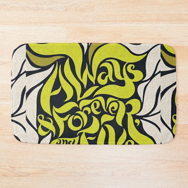 Item preview, Always & Forever typography design designed and sold by msdesignclub.