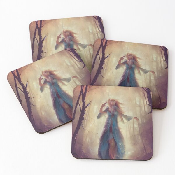 Item preview, Japanese Anime Forest Ghost Good Luck Painting Version 2 designed and sold by Aniyah.