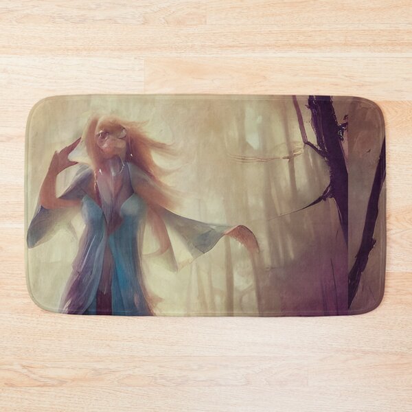 Item preview, Japanese Anime Forest Ghost Good Luck Painting Version 2 designed and sold by Aniyah.