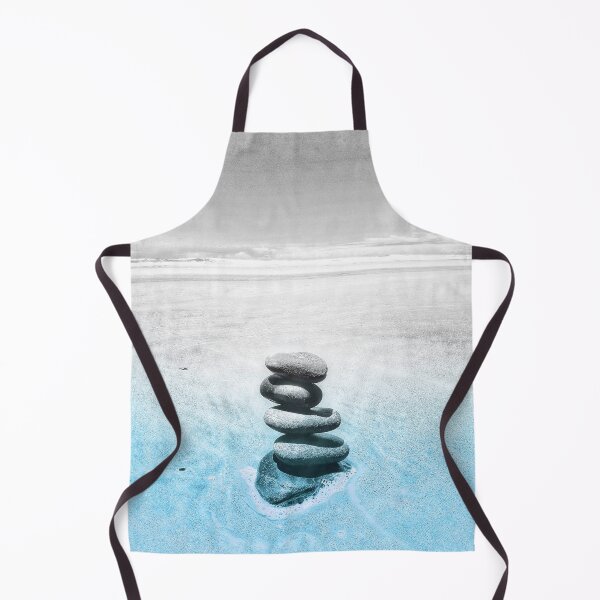 Item preview, Zen Cairn Tower Beach Pebbles Balancing Stones on Beach Sand 10 of 12 designed and sold by Beachy.
