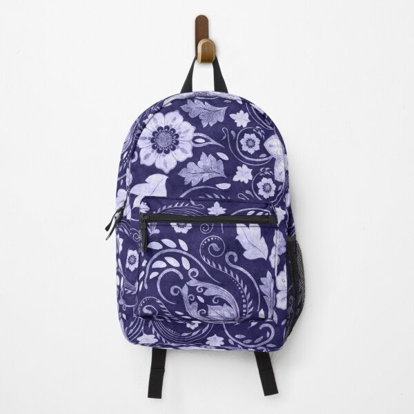 Item preview, Cosmic Cobalt Floral Ornament designed and sold by k9printart.