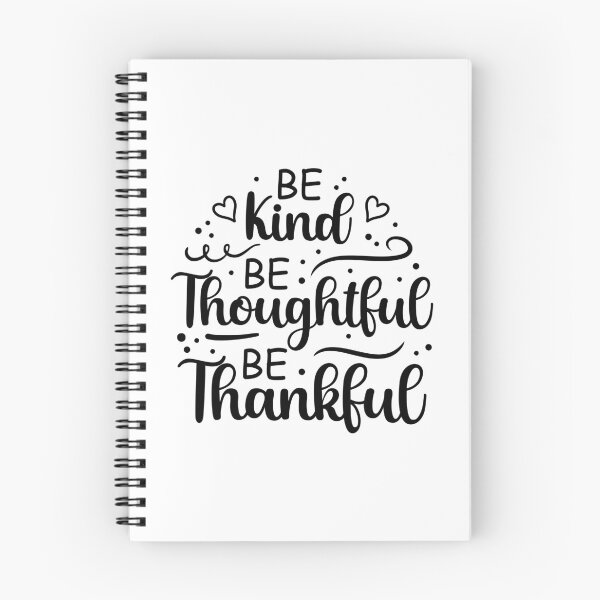 Item preview, Be Kind Be Thoughful Be Thankful motivational quotes designed and sold by GraphicDream.