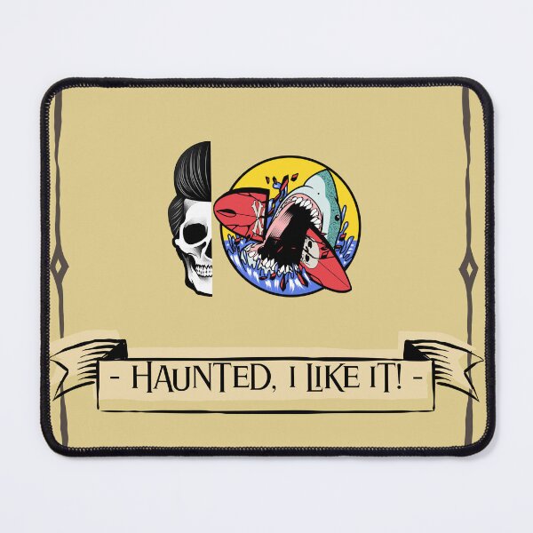 Item preview, Haunted I Like It spooky tshirt design designed and sold by samwash.