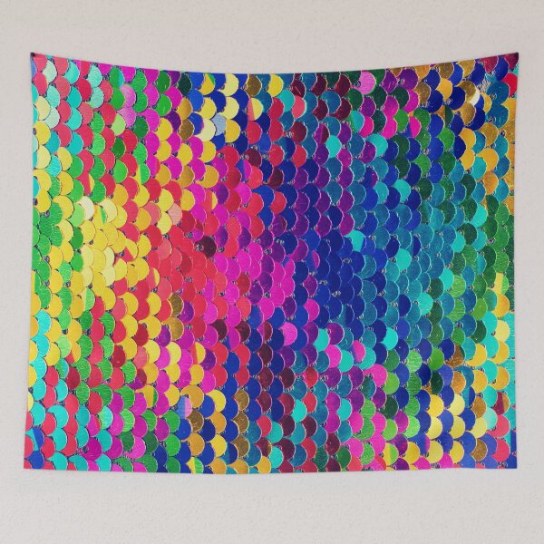 Item preview, RAINBOW SEQUINS designed and sold by Swooncake Press.