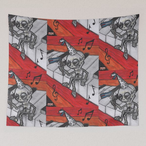 Item preview, Mr Skeleton's Birthday Bash designed and sold by ajhockham.