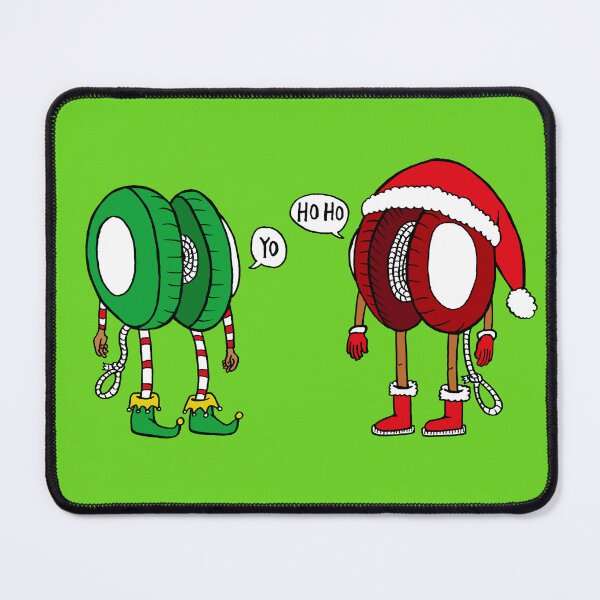 Item preview, Santa and Elf Christmas Yo-yos designed and sold by yo-yo-taco.