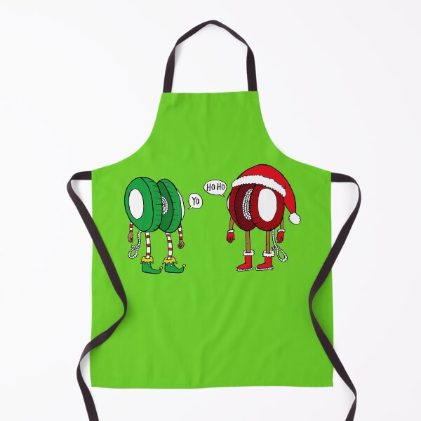 Item preview, Santa and Elf Christmas Yo-yos designed and sold by yo-yo-taco.