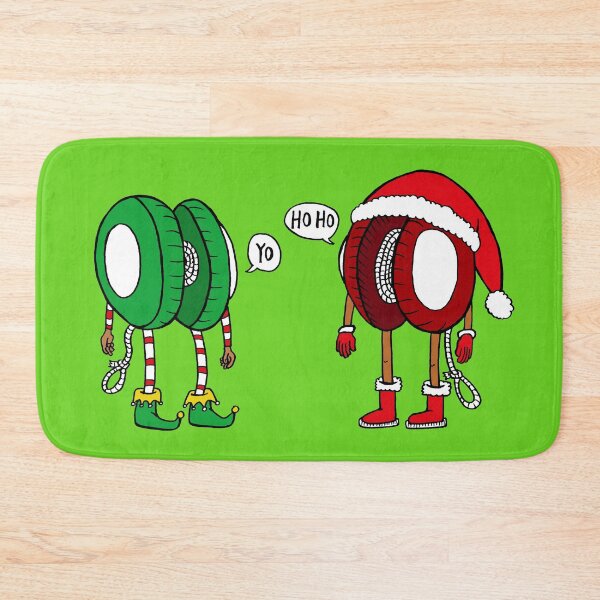 Item preview, Santa and Elf Christmas Yo-yos designed and sold by yo-yo-taco.