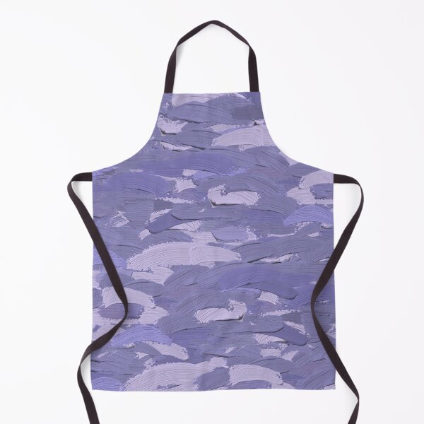 Item preview, Lavender Blue Bell Brush Strokes Abstract designed and sold by k9printart.